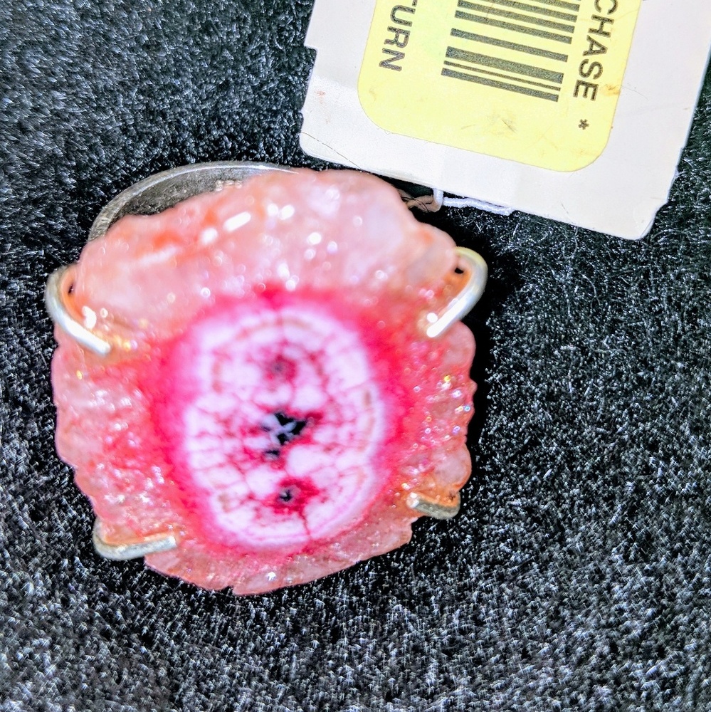 BARSE PINK STONE RING